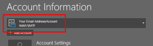 Select your account
