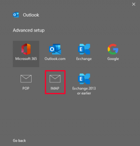 Click IMAP