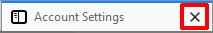 X Account Settings