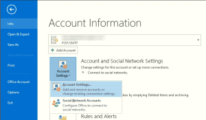 File - Account Settings