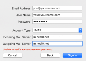 Add server settings screenshot